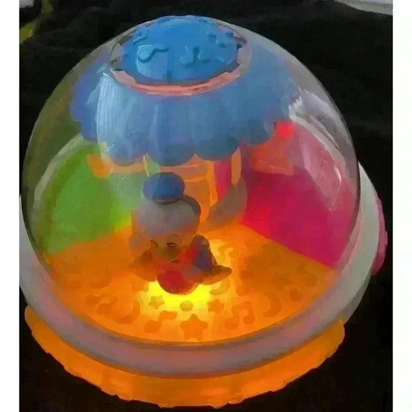 Vintage Disney Baby Mickey Minnie Donald Musical Light-Up Roly Poly Ball - Picture 5 of 11